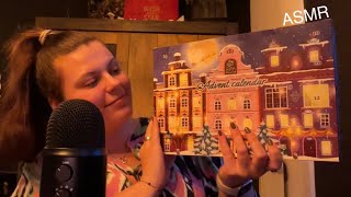 ASMR Nederlands  Spa Exclusives Action adventskalender openen €9🎄🎁 Whispering  Show amp Tell [upl. by Aibsel]