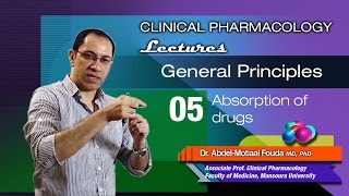 General Principles of Pharmacology Ar  05  Drug absorption and the pKa [upl. by Zuliram289]