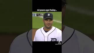 Today 14 years ago Armando Galarraga nearly completed a perfect game mlb detroittigers shorts [upl. by Dupaix]