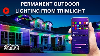 Trimlight Permanent Outdoor Lighting with the Trimlight Edge Controller [upl. by Bristow362]