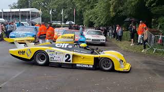 Classic Le Mans cars at Festival [upl. by Aisyram]