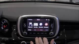 2017 FIAT 500X UConnect Instructional video [upl. by Ggerg]