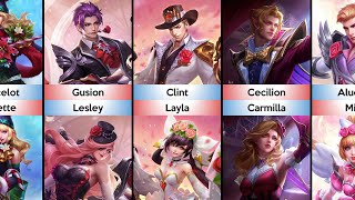 All 26 Best Couples and Ships in Mobile Legends 2022 [upl. by Kcirrej]