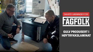 Fagfolk tester gulv i høytrykkslaminat fra Berry Alloc [upl. by Ariadne]