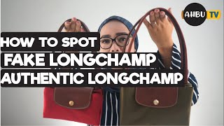 CARA MEMBEDAKAN TAS LONGCHAMP ASLI dan PALSU  HOW TO SPOT FAKE amp AUTHENTIC LONGCHAMP [upl. by Aseena679]