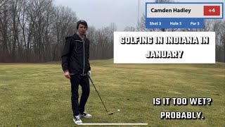 Golfing in January in Indiana [upl. by Dar]