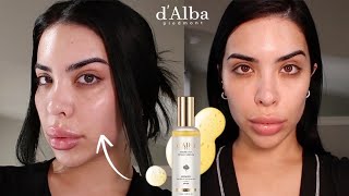 I tried d’Alba products for 7 days and THIS is what happened shocking results [upl. by Gwennie453]