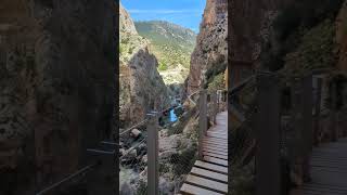 Caminito del Rey  Andalusie Zuid Spanje [upl. by Onirefez770]