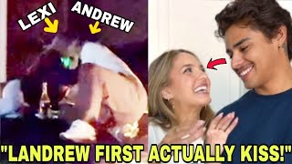 Lexi Rivera and Andrew Davila SHARES Their FIRST KISS On The Lips 😱😳 With Proof lexirivera [upl. by Lee737]