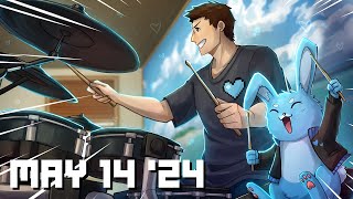 Pirate Sans Drumset Cleaning and Gift Sub Denial [upl. by Gibrian]