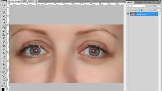 Odstranenie cervenych oci Red eye reduction [upl. by Oiliduab]