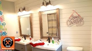 Anthonys Awesome Small Bathroom RemodelBefore and After [upl. by Eilesor]