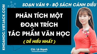 Soạn bài Phân tích một đoạn trích tác phẩm văn học Ngữ văn 9 Cánh diều  Cô Lê Hạnh DỄ HIỂU NHẤT [upl. by Bolanger]