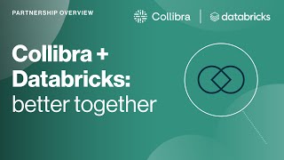 Collibra  Databricks Better Together [upl. by Wachter]