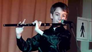 Fretless Flute Song de Steve Kujala  Kitty Goes AMilking  Congress reel [upl. by Bullock]