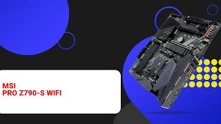 НИКС Компьютерный Супермаркет видео про Материнская плата MSI PRO Z790S WIFI 1 [upl. by Greiner]