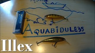 Nage de leurres  Squad minnow 95 Illex  Présentation animation explication  GoPro HD [upl. by Ydolem642]