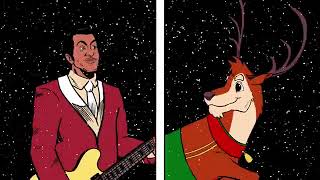 Chuck Berry Run Rudolph Run Official Video [upl. by Hsirt706]