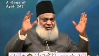 014 of 108  Quran Tafseer in Urdu  FULL  Dr Israr Ahmed [upl. by Ynohtnakram]