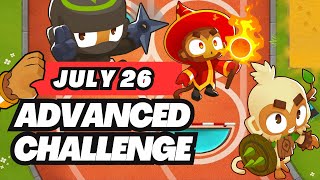 BTD6 Todays Advanced Challenge  26 July 2024  Flothar By Shadox [upl. by Verile897]