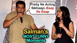 Salman Khan BULLIES Preity Zinta Epic Reply On Wedding  MOST FUNNY Wittiest Moments In Public [upl. by Soigroeg]