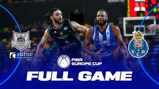 Surne Bilbao Basket v FC Porto  Full Basketball Game  FIBA Europe Cup 202324 [upl. by Eecats641]