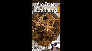 How to make crispy calamari in the Air Fryer quot SPIDERSquot with no Oil and Gluten Free shorts PachiFit [upl. by Eiramnerual680]