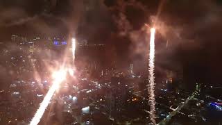 Malaysia New Year 2020 Countdown from Komtar Penang [upl. by Kinsley]