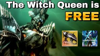 Witch Queen is FREE for a Limited Time Dont miss out on AMAZING loot and GREAT Deals  Destiny 2 [upl. by Leynad]