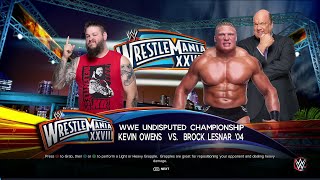 quotWWE 2K23 Showdown Kevin Owens vs Brock Lesnarquot [upl. by Catherina]