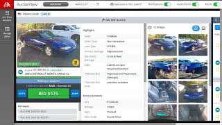 IAAI Auto Auction Bidding and Prices 111823 [upl. by Charmane]