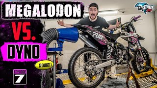 How POWERFUL is our 700cc 2 Stroke Dirt Bike Dyno Test  Project 700 EP7 [upl. by Annail]