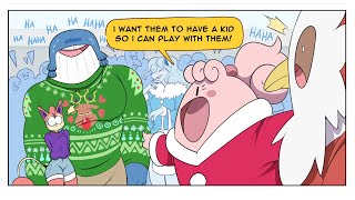 Skitty and Happiny go see Santa  tinder skitty comic dub [upl. by Allan653]