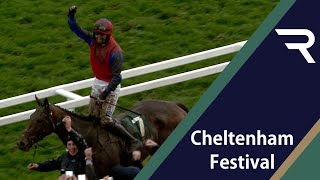 Superstar of the future FACILE VEGA cruises through the mud in the 2022 Weatherbys Champion Bumper [upl. by Hazard]