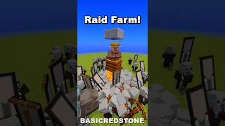 Minecraft Raid Farm 121 shorts [upl. by Nirraj]