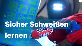 🔥🔧 Schweißen lernen Virtuelles Schweißen mit Augmented Reality🔧🔥 [upl. by Hawk]