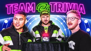 WHO’S THE SMARTEST IN OpTic  TEAM TRIVIA [upl. by Arraik]