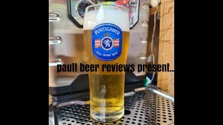 Puntigamer  BLADE Keg Lager  51 Full beer Review [upl. by Luckett]