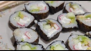 recette de sushi très délicieuse [upl. by Adalard]