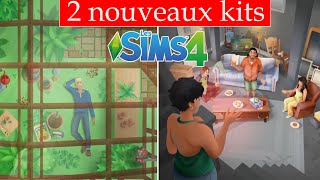 2 NOUVEAUX KITS SIMS 4  kit Havre végétal et kit Trésors du grenier [upl. by Reviere453]