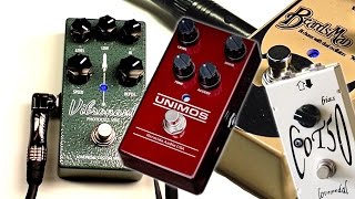 Lovepedal COT50 UNIMOS Beardsman and Vibronaut Pedal Demos [upl. by Lladnar]