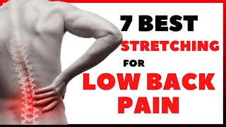 7 BEST HOME STRETCHING FOR LOW BACK PAIN  TAGALOG  PHYSICAL THERAPY SESSION [upl. by Smitt]