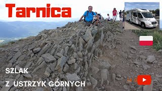 TARNICA  szlak z Ustrzyk Górnych – Bieszczady  Polska [upl. by Normalie]