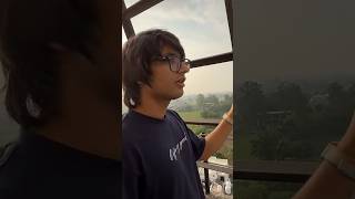 Itni Upar Tanki per Chadh gai😱 souravjoshivlogs vlog funny shorts [upl. by Abas445]