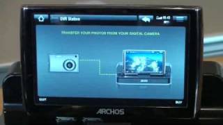 Archos 5 review of the DVR Station is it the perfect accessory [upl. by Hsu]