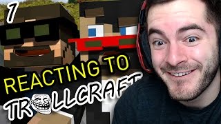 REACTING TO SSUNDEE amp CRAINER’S TROLLCRAFT REACTIONS [upl. by Ellekram]