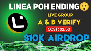 Linea PoH Live Easy Process  Deadline April 7 Cost 250 Only✅ [upl. by Layne]