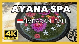 🇮🇩AYANA RESORT SPA thalassotherapy BALI INDONESIA virtual walk 4K [upl. by Oniotna]