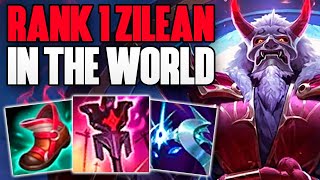 BEST ZILEAN IN THE WORLD CAN SOLO CARRY AS A SUPPORT  CHALLENGER ZILEAN SUPPORT GAMEPLAY  S11 [upl. by Eerbua]