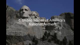 Top 10 National Anthems Of the world 2016 [upl. by Anitneuq55]